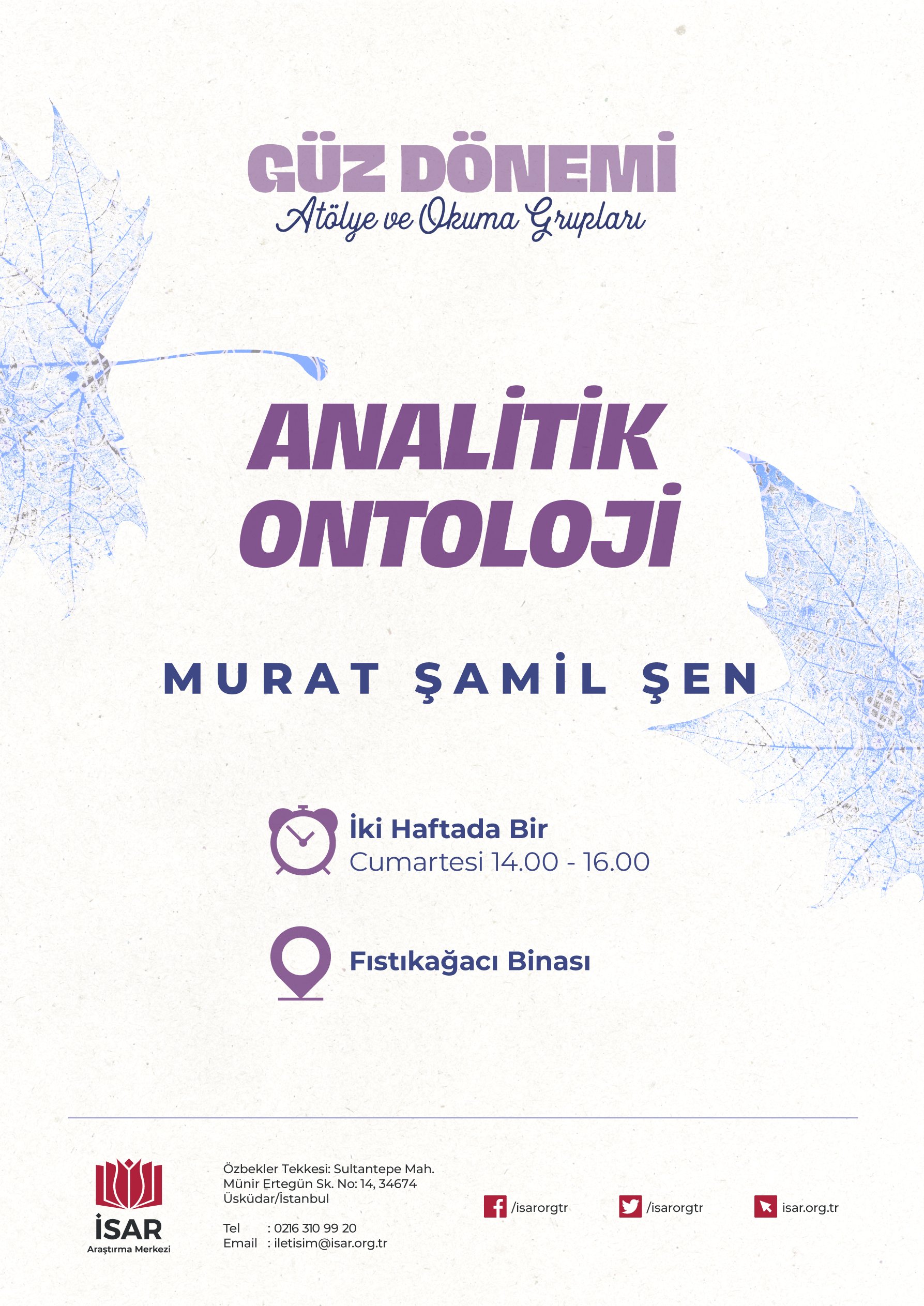Analitik Ontoloji Atölyesi