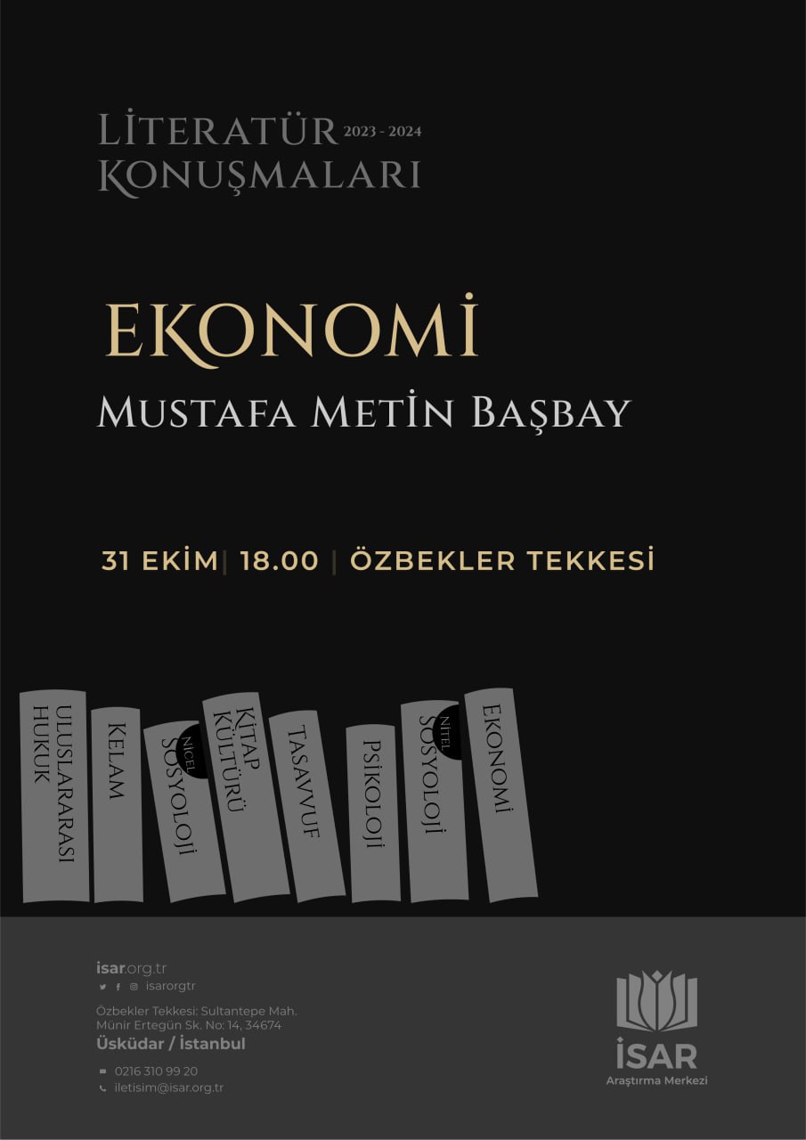 Metin Başbay - Literatür Konuşmaları-1: Ekonomi