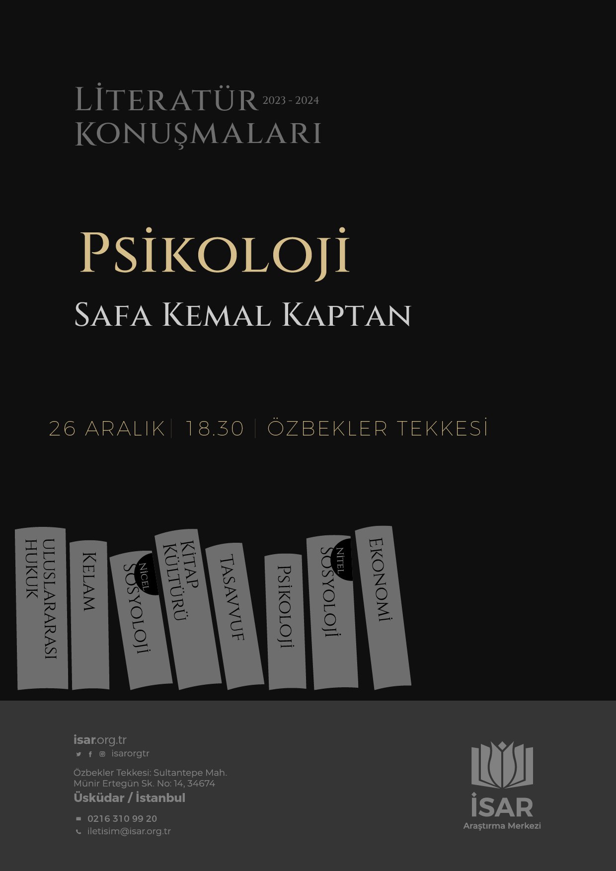 Literatür Konuşmaları-3: Psikoloji