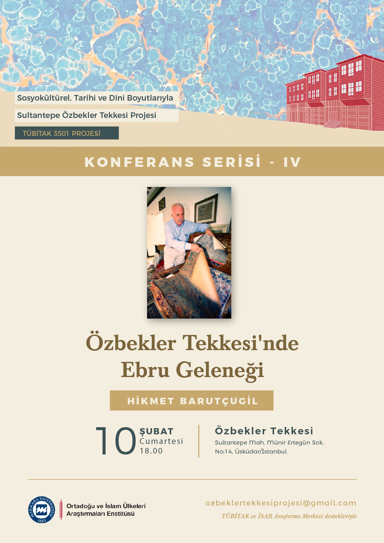 Özbekler Tekkesi’nde Ebru Geleneği