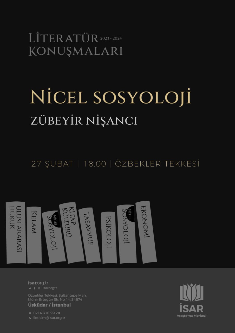 Literatür Konuşmaları-5: Nicel Sosyoloji