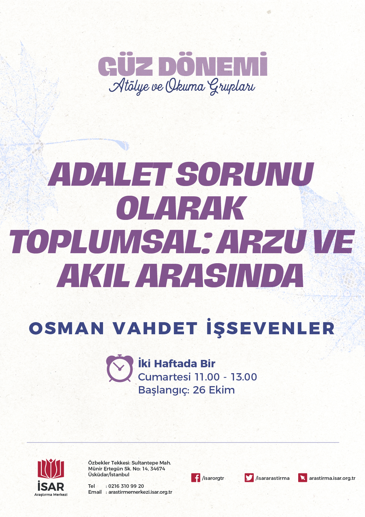 Adalet Sorunu Olarak Toplumsal Arzu ve Akıl Arasında