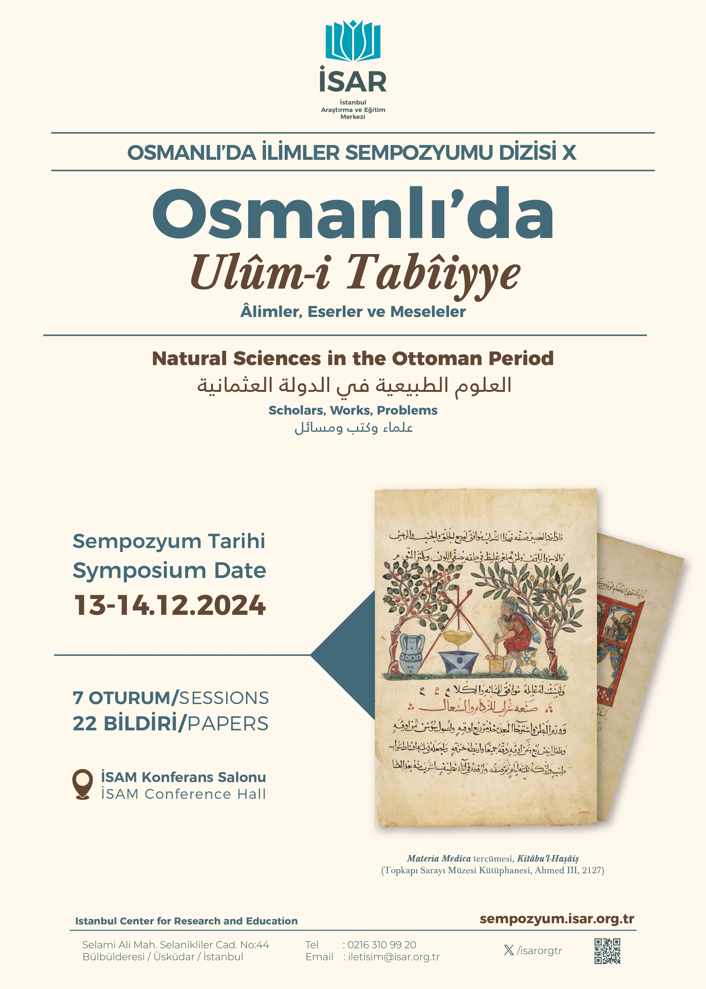 Osmanlı’da Ulûm-i Tabîiyye: Âlimler, Eserler ve Meseleler