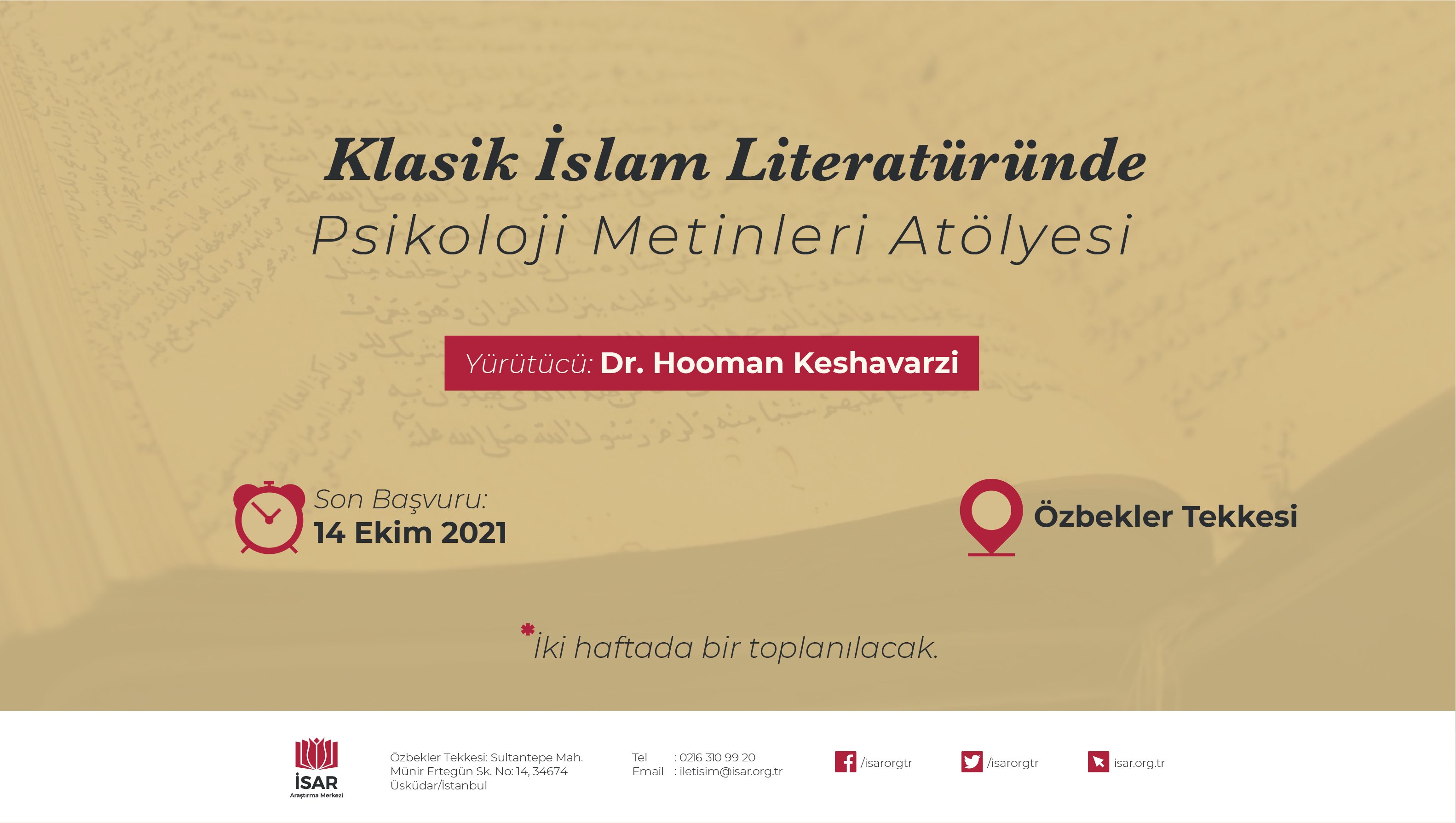 Klasik İslam Literatüründe Psikoloji Metinleri