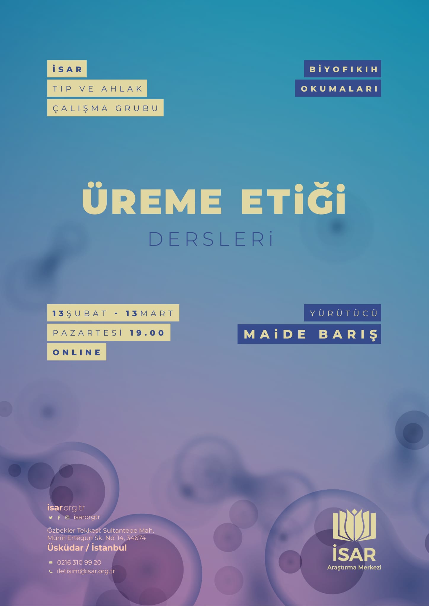 Üreme Etiği Dersleri