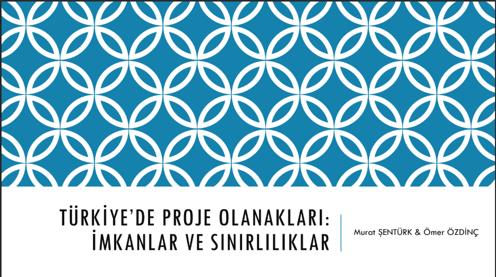 Türkiye’de Proje Olanakları: İmkanlar ve Sınırlılıklar