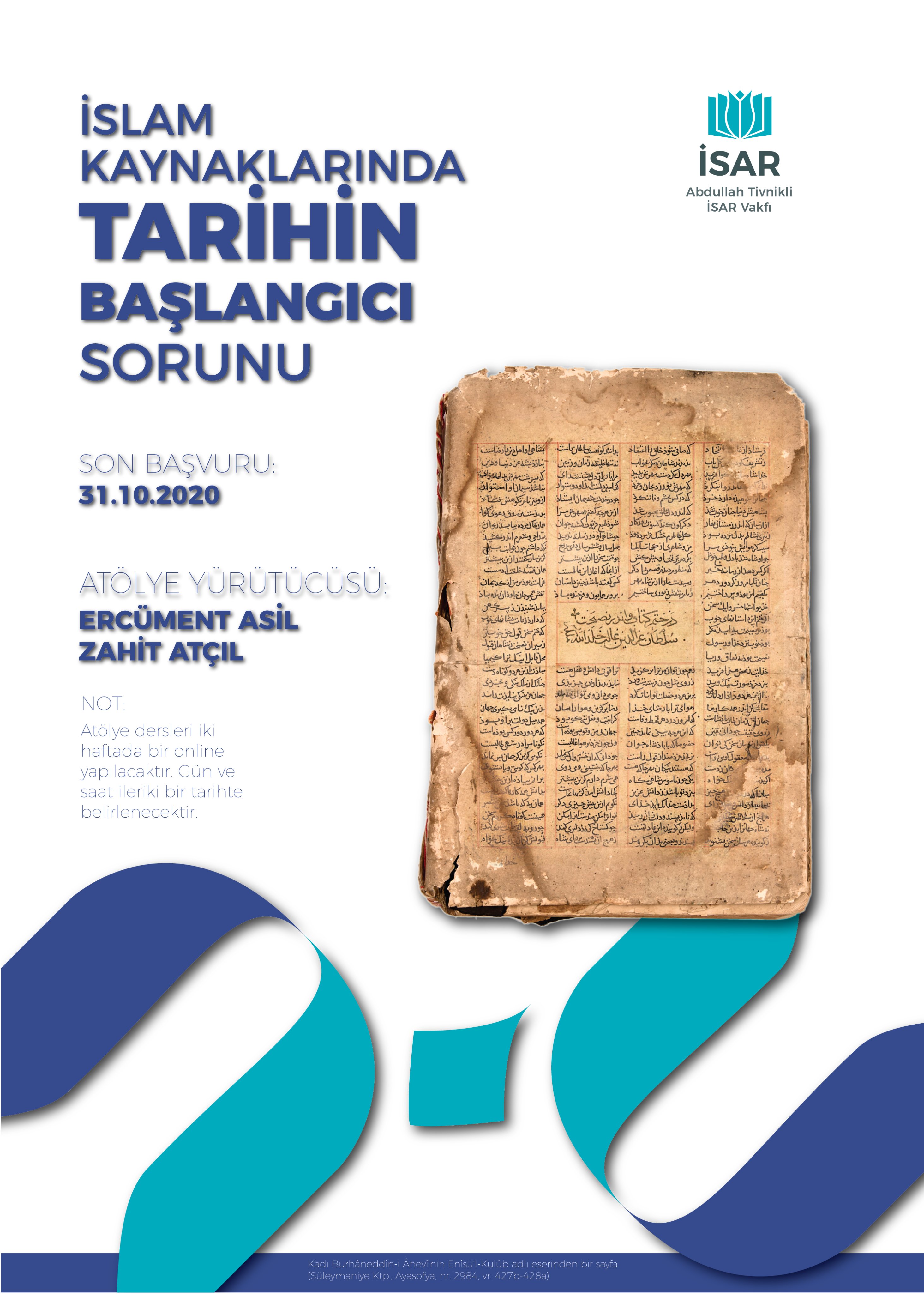 İslam Kaynaklarında Tarihin Başlangıcı Sorunu Atölyesi