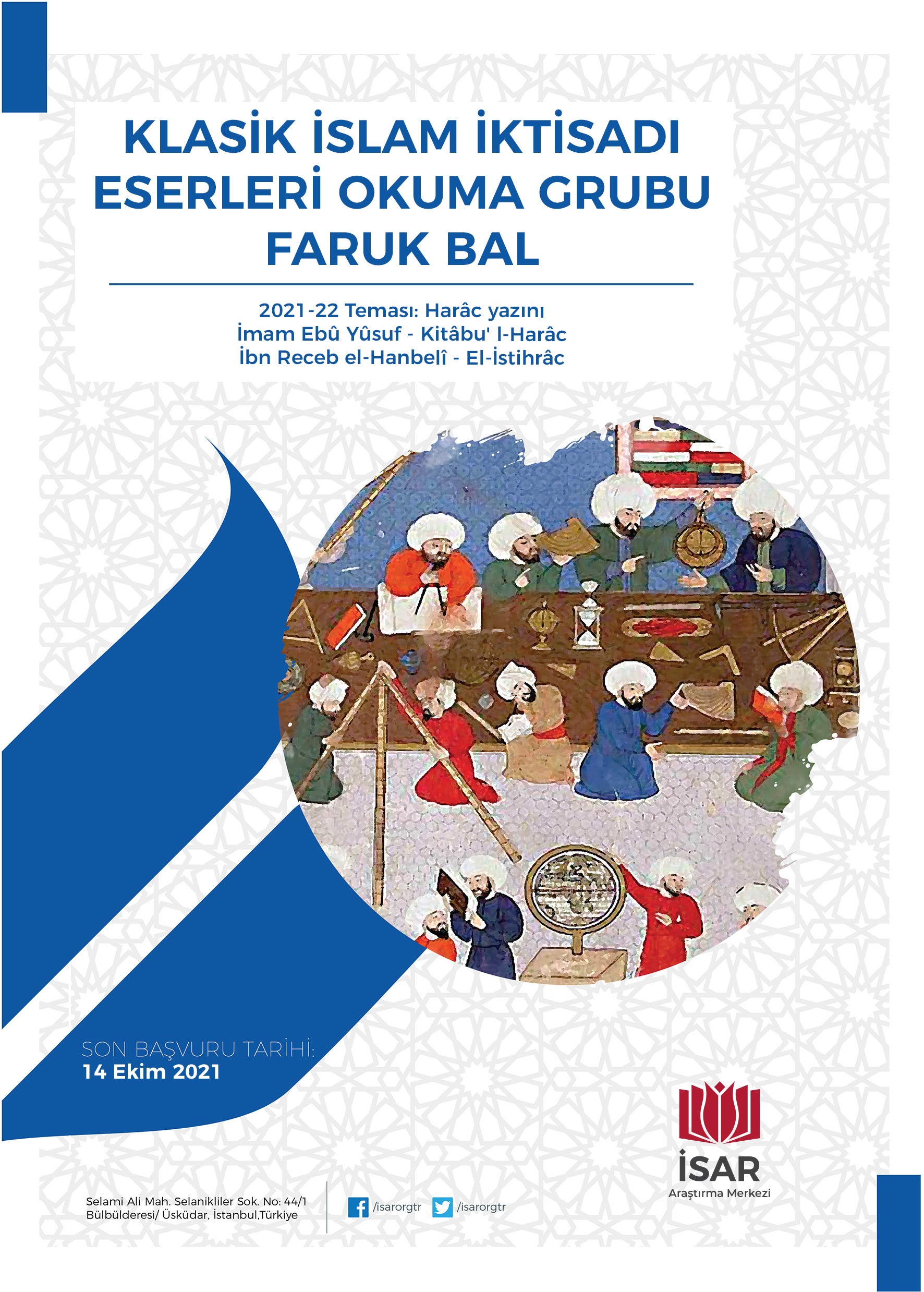 Klasik İslam İktisadı Eserleri Okuma Grubu: Harac