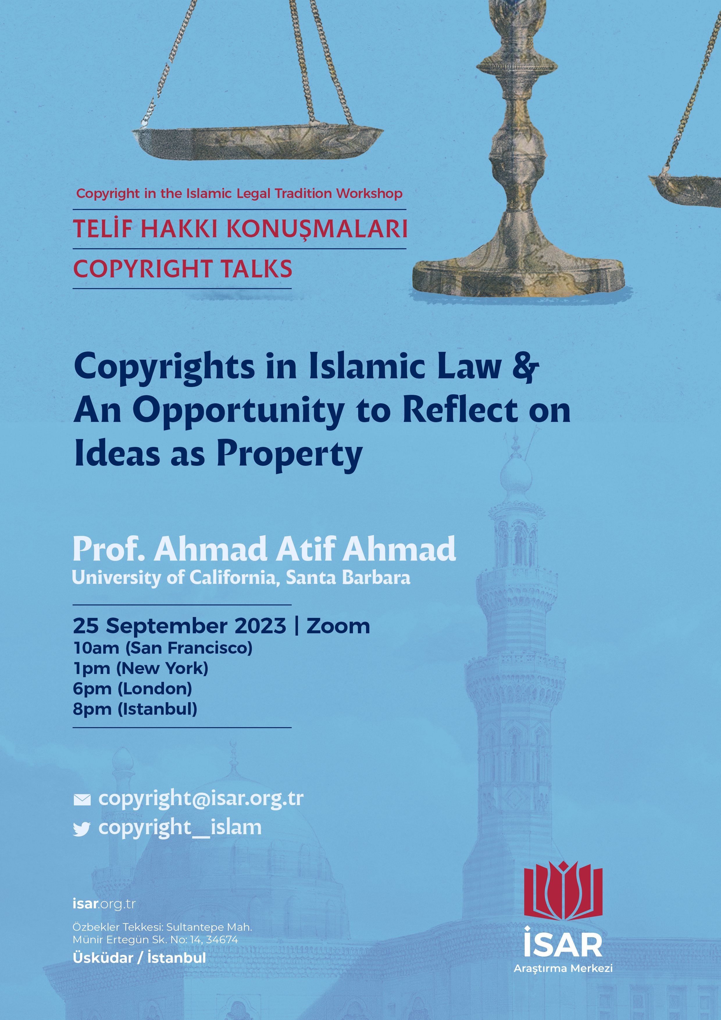 İslam Hukukunda Telif Hakları ve Fikirleri Mülkiyet Olarak Düşünme Üzerine Bir Değerlendirme