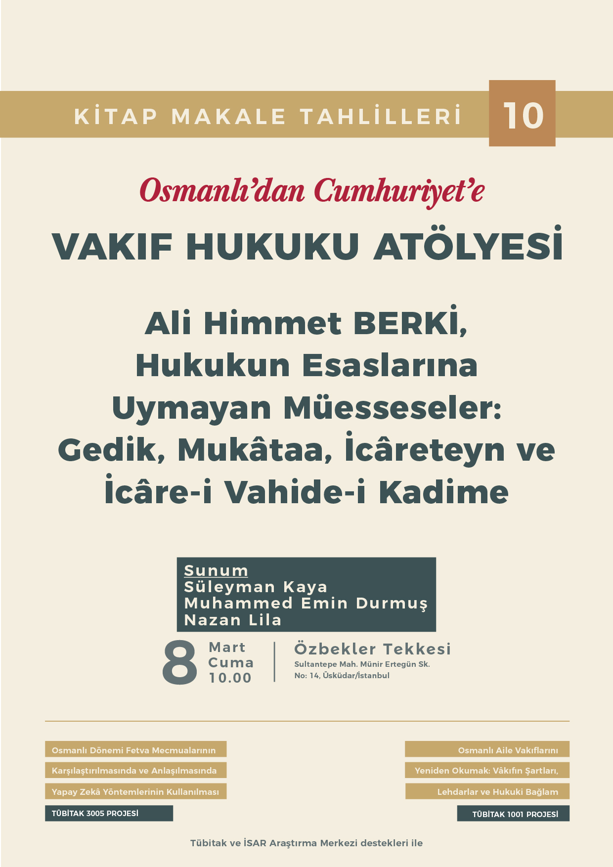 Hukukun Esaslarına Uymayan Müesseseler: Gedik, Mukâtaa, İcâreteyn ve İcâre-i Vahide-i Kadime