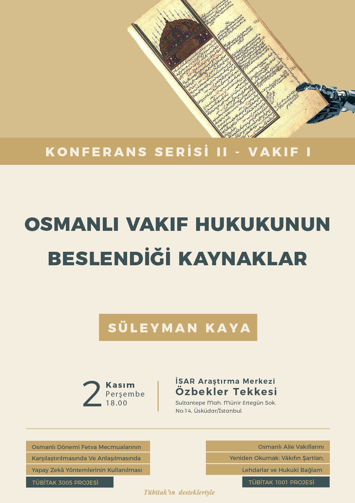 Osmanlı Vakıf Hukukunun Beslendiği Kaynaklar