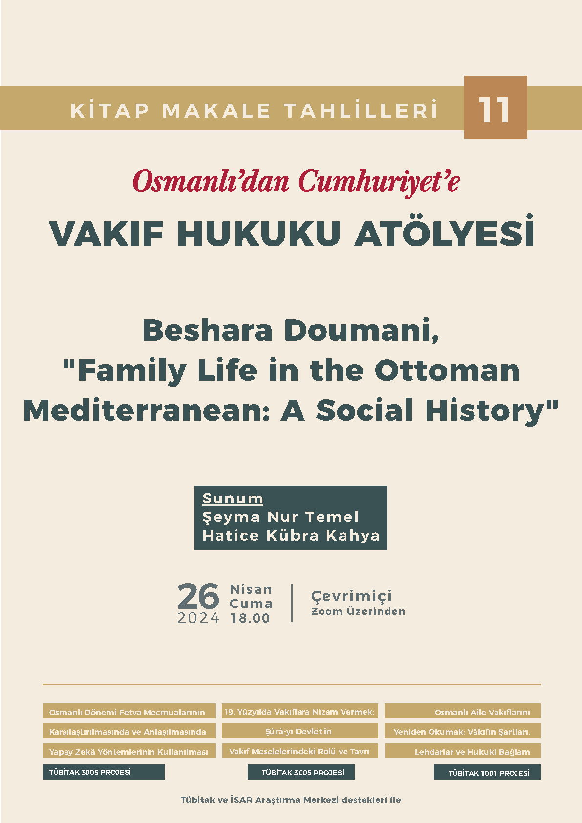 Osmanlı Akdeniz'inde Aile Hayatı: Sosyal Bir Tarih