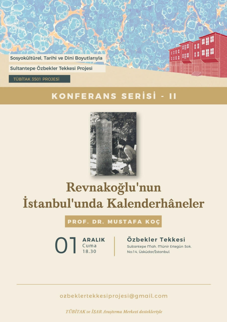 Revnakoğlu'nun İstanbul'unda Kalenderhâneler